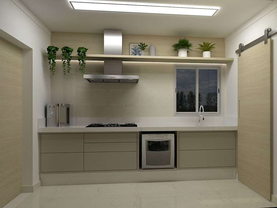 Cozinha e Lavanderia