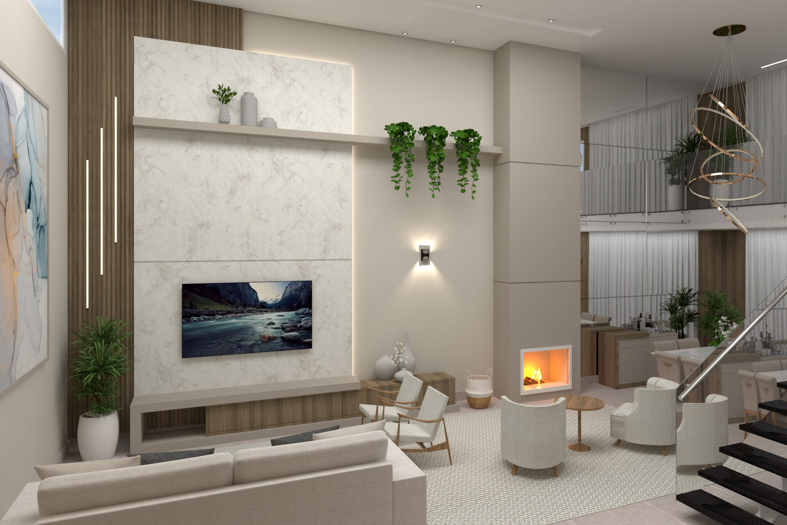 Arquiteta Regiane Duartes Campinas Projeto Decoração Interiores Residência VA