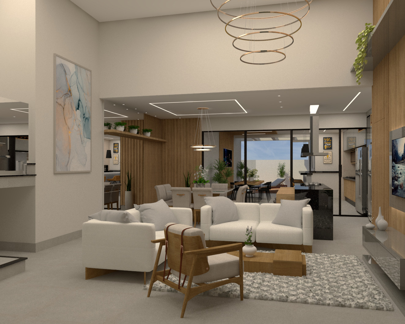Arquiteta Regiane Duartes Campinas Projeto Decoração Interiores Residência ED2 Valinhos